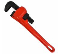 SENRISE Pipe Wrench 10" Stilsons Type Plumbing Wrench Heavy Duty Adjustable Shifting Monkey Spanner Tool for DIY Repairing and Plumbing (Maximum Clamping: 48mm)