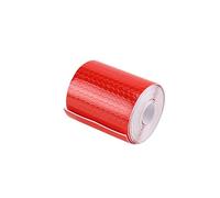 SENRISE Reflective Tape Reflective Tape Waterproof, High Visibility Safety Warning Tape Reflector Safety Tape for Vehicles Cars Trailers Bikes Helmets Clothing 3m x 5cm (1 Pack, Red)