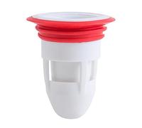 SENRISE Shower Floor Drain Backflow Preventer Valve, Anti-Odor One-Way Sewer Core Drain Stopper Floor Drain Plug for Kitchen Bathroom, White