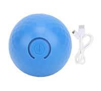 Senrusa Active Rolling Ball Boredom Relief Rechargeable Skills Development Automatic Interactive Dog Ball Toy for Home Indoor Outdoor (Blue)
