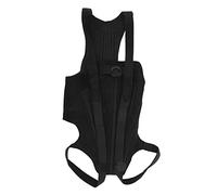 Senrusa Dog Back Bracer, Soft Padded Full Body Pet Harness, Polyester Strong Rigidity Flexible Back Supporting Vest for Walking M (S Size)