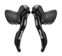 SENSAH STI Road Bike Gear Lever Double 2×8/2×9/2×10/2×11 Speed Lever Brake Bicycle Rear Derailleur Group Compatible with Shimano (2x10S PHI: Compatible R4600/5700/6700)
