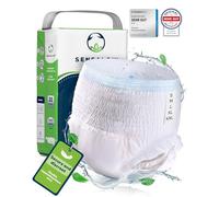 Sensalou Adult Incontinence Pants M 22 Pack - Disposable Pull-Up Diapers for Men and Women - Heavy Duty Absorbent Underwear for Bladder Leaks - 3020ml Capacity - Medium Size 90-130 cm Waist