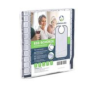 Sensalou Bibs for Adults - Waterproof Clothes Protector Disabled - Hook and Loop