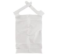 Sensalou Disposable Bibs for Adults - Pocket Catches Food Crumbs - 100 Pieces