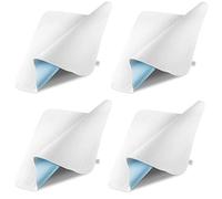 Sensalou Waterproof Bed Pad Reusable 75x90 cm - Washable Incontinence Underpad for Babies, Adults & Elderly - Extra Large Absorbent Mattress Protector up to - OEKO-TEX Certified (4, 75x90 cm)
