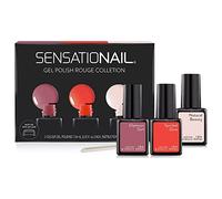 Sensationail Damage Proof Gel Nail Polish Collection - Rouge (3 x 7.39ml)