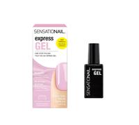 Sensationail Express Gel Nail Polish - At Home Gel Quick-Cure Polish - Glossy Long-Lasting No Dry Time - Lasts Up to 10 Days - Shall We Go - 10
