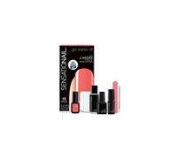 SENSATIONAIL Gel Polish Starter Kit (including lamp), Coral Sunset