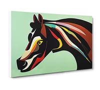 Sensational Horse Canvas Wall Art Print 30x20 Inch