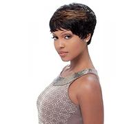 Sensationnel 100% Human Hair Bump Wig - Easy 27 (1 - JET BLACK) by Sensationnel