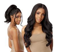 Sensationnel 360 Butta Lace Front Wigs - 360 Butta unit 3 wider parting synthetic wig preplucked hairline HD glueless lace with babyhair - 360 Butta unit 3 (1 JETBLACK)
