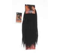 Sensationnel Afro Twist Braid. Colour 1B: BLACK. Soft and Silky Afro Natural