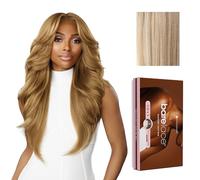 Sensationnel Bare Lace Lace Frontal Glueless Synthetic 180 Degree Pre Plucked Hairline 6"x5" Balayage Ash Blonde