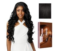 Sensationnel Bare Lacewig 6" x 5" Lace Frontal Glueless Synthetic 180 Degree Pre Plucked Hairline (1B Offblack)