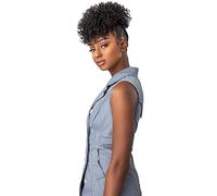 Sensationnel Curls Kinks & Co Kinky 4B-4C Instant Drawstring Ponytail - Ip Game Changer (1 [Jet Black])
