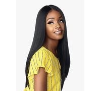 Sensationnel Dashly Lace Front Wig - Unit 10 Hand Tied Laceparting Ear to Ear Synthetic (1 JETBLACK)