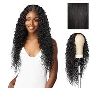 Sensationnel Human Hair Blend HD Lace Front Wig Butta Lace Bohemian 28" (1B)