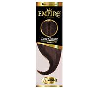 Sensationnel Human Hair Weave Empire 3-Way Parting Lace Closure Yaki 12" (T1B/30)
