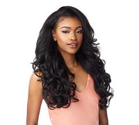 Sensationnel Instant Weave Synthetic Half Wig with Drawstring Cap - IWD 003 (4 Medium Brown)