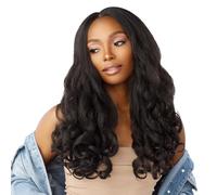 Sensationnel Kinksandco 18" Clip On Curls Easy to Use Clips for Natural 3C to 4C Hair Textures 1B Offblack