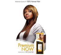 Sensationnel Premium Now 100% Human Hair New Yaky Platinum 12-#1(Jet Black) by Sensationnel
