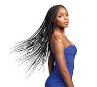 Sensationnel Ruwa Pre-Stretched Braiding Hair 3 x 54 Inch Water Resistant Kanekalon Quick Dry Synthetic Itch Free 1 Pack SM1B/350