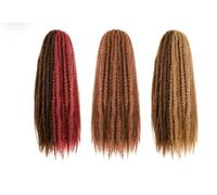 Sensationnel Soft N’ Silky Afro Natural Synthetic Twist Braid Hair Extensions (M30/1B)