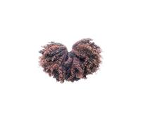 Sensationnel Soft N Silky Afro Twist Puff, Weave 1B