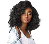 Sensationnel Synthetic Hair Half Wig Instant Weave Curls Kinks & Co BOSS LADY (1B)