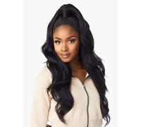 Sensationnel Synthetic Half Wig Instant Up & Down - UD 011 1B Off Black