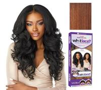 Sensationnel What Lace 13 x 6 Wigs - Latex Synthetic Wig Cloud 9 with Preplucked Hairline HD Lace - Whatlace LATISHA (FLAMBOYAGEAUBURN)