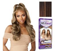 Sensationnel What Lace 13x6 Wigs - GLENNA synthetic wig Cloud 9 with preplucked hairline HD lace - Whatlace GLENNA (BALAYAGECHOCOLATE)