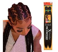 Sensationnel X-pression prestretched braiding hair - 2x xpression 72 inch all kanekalon flame retardant synthetic braid in hair extensions - 2X 72 Inch (1 pack, SM1B/30)