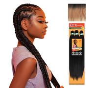 Sensationnel Xpression prestretched braiding hair - 3x xpression 58-inch kanekalon flame retardant smooth yaki braid - 3x x-pression 58 inch (1 pack, 3T2/27/613)