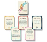 SENSATIONS Card Game for Couples - Spice It Up in the Bedroom & Adventure Through the 5 Senses - Hundreds of Romantic and Intimate Combinations - Gift for Bridal Shower, Wedding, Marriage Anniversary