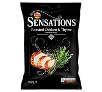 Sensations Roasted Chicken & Thyme Crisps 150g
