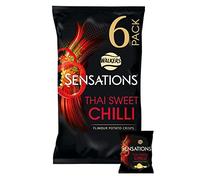 Sensations Thai Sweet Chilli Crisps 25g x 6 per Pack