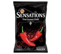 Sensations Thai Sweet Chilli Crisps 6x150g
