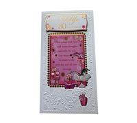 Sensations With Love To My Wife On Your 80th Birthday Soft Whispers Card