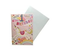 Sensations / Xpress Yourself Girls you're 1 Today Happy Birthday Card