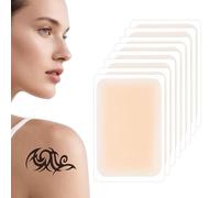 SENSCKMLMP 8 Pcs Tattoo Cover Up Patchs - Waterproof & Breathable Skin Concealer for Tattoos/Scars/Bruises, 0.02mm Ultra Thin, Natural Looking, Stays 7 Days (Light colour)