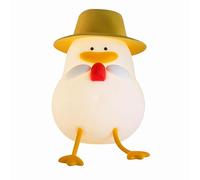 Sense Aroma Squeezable RGB Nightlight Otis Duck Lumi Buddy Wireless Kids Lamp - Silicone Multicolor - Bedroom Decoration