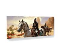 Sense Canvas Islamic Arabian Elegance 21 Canvas Art - Home Decor Wall Art Print Poster Painting Large 40x16 / 0.75"