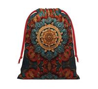 Sense of History Wreath M Patterned Gift Bags - Add a touch of formality to weddings, Christmas, birthdays, and anniversaries - (S - L)