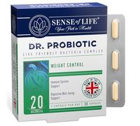 Sense of Life Dr. Probiotic Complex for Weight Management Support, 30 Capsules - 20 Billion CFU - Probiotics & Prebiotics - Supports Gut Health, Digestion & Metabolism