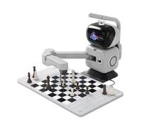 Sense Robot AI Chess Robot with Robotic Arm - 25 AI Levels, 1200+ Exercises, Endgame Trainer, Classic Game Replay, Voice Coaching, Lichess Integration, App Sync, For All Skill Levels