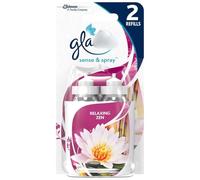 Sense & Spray Refill 2pk - Relaxing Zen - the Ultimate Motion-activated Fragrance Experience - Automatic Air Freshener That Keeps Rooms Smelling Fresher for Longer