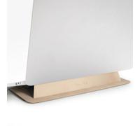 SenseAGE Laptop Stand for Desk, Office, Ergonomic Notebook Stand, Foldable & Portable Travel FlatStand, Lightweight, Anti-Slip, Compatible with MacBook Air, Pro, and Up to 15.4" Laptops (Café Creme)