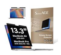 SenseAGE Magnetic Privacy Screen Filter for MacBook Air 13 Inch (2018-2021), Pro (2016-2022, M1, M2), Easy On/Off Anti-Blue Light Privacy Screen Protector, Compatible with MacBook 13.3" Air Pro